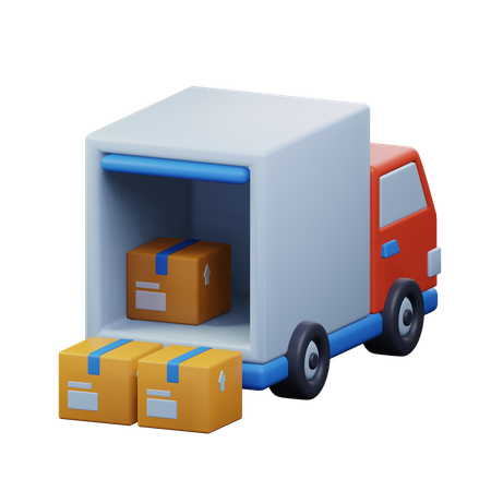 Cargo Loading  3D Icon