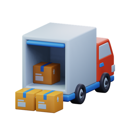 Cargo Loading  3D Icon