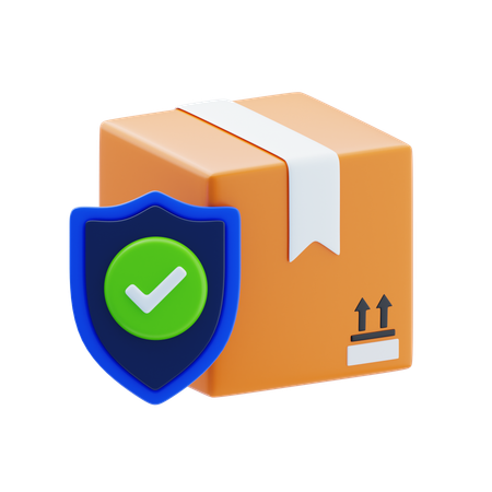 Cargo Security  3D Icon