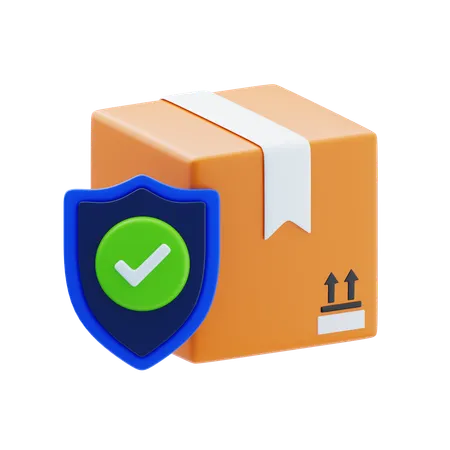 Cargo Security  3D Icon