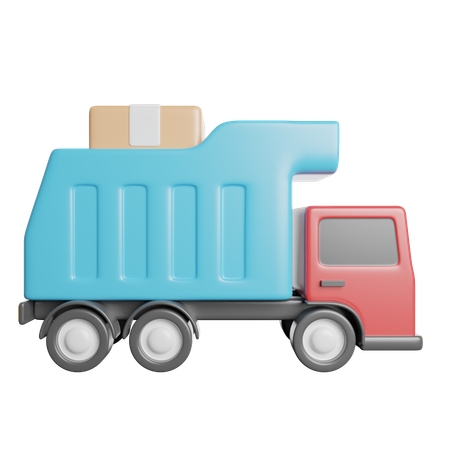 Cargo Truck  3D Icon