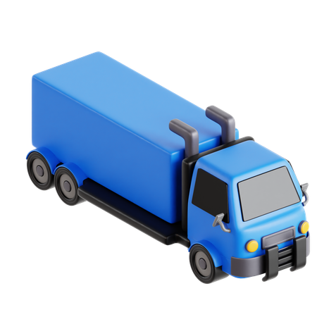 Cargo Truck  3D Icon