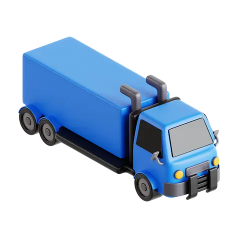 Cargo Truck  3D Icon