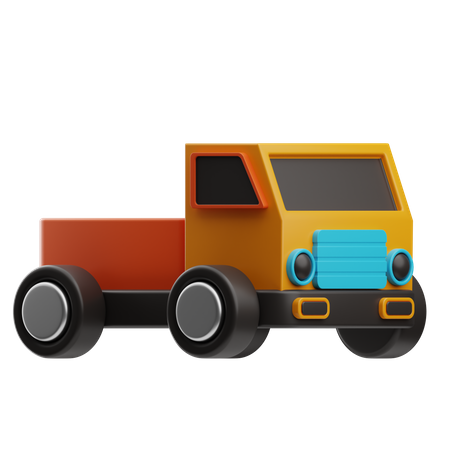 Cargo Truck  3D Icon