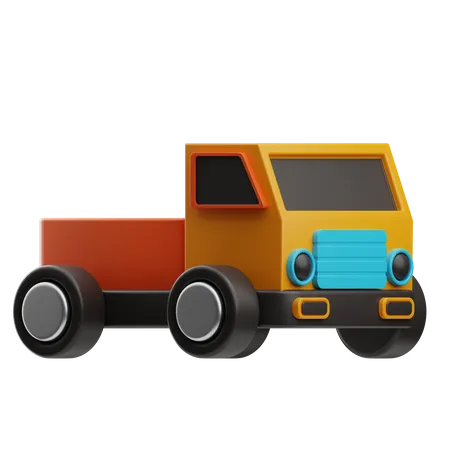 Cargo Truck  3D Icon