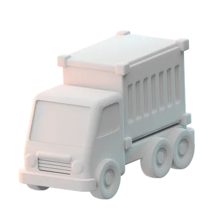 Cargo Truck  3D Icon