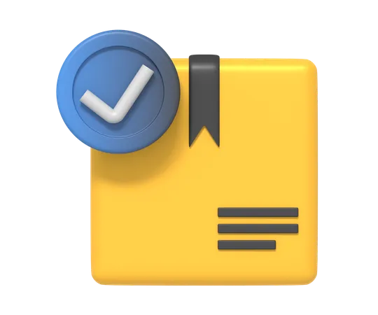 Cargo Verification  3D Icon