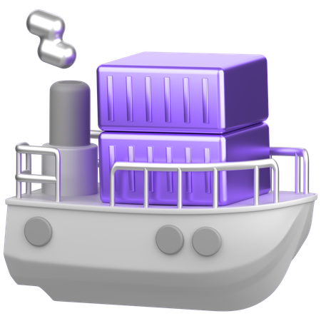 Cargueiro  3D Icon