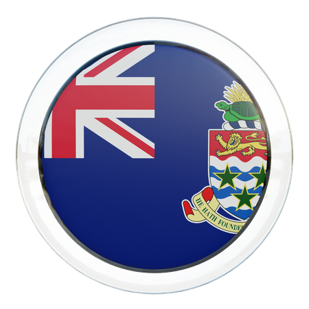 Caribbean Community Flag Glass  3D Icon