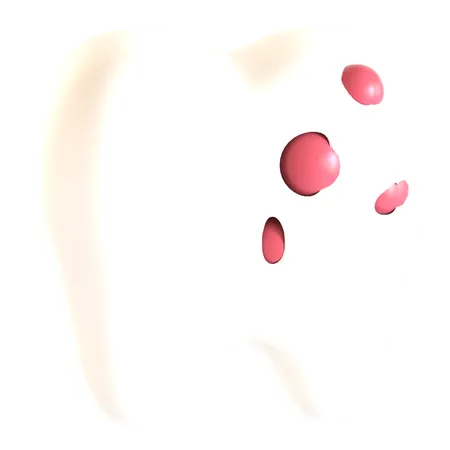 Cavidade dentária  3D Icon