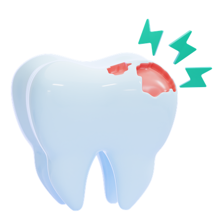 Caries  3D Icon