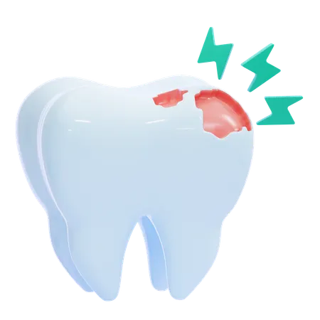 Caries  3D Icon