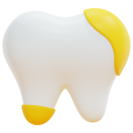 Caries dental  3D Icon