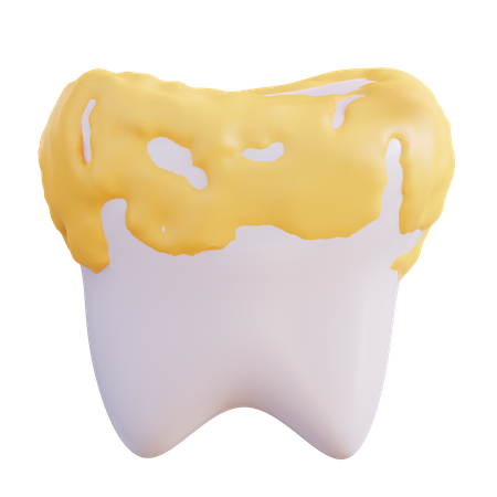 Caries dental  3D Icon