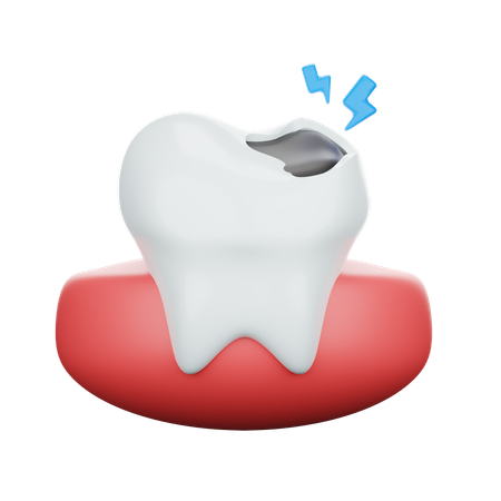 Cavidad dental  3D Icon