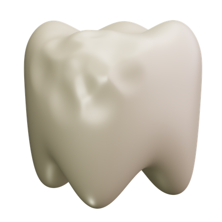 Caries dental  3D Icon