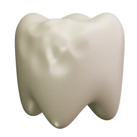 Caries dental  3D Icon