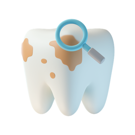 Caries Tooth  3D Icon