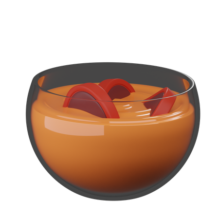 Caril de carne  3D Icon