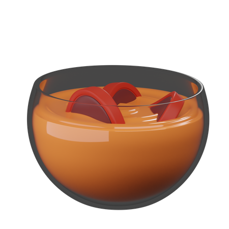 Caril de carne  3D Icon