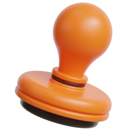 Carimbo  3D Icon