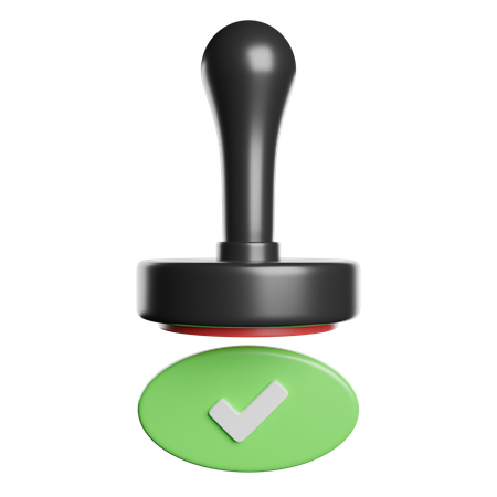 Carimbo  3D Icon