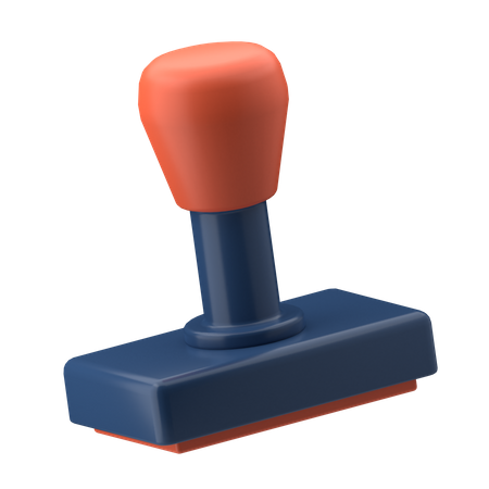 Carimbo  3D Icon