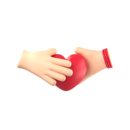 Caring  3D Icon