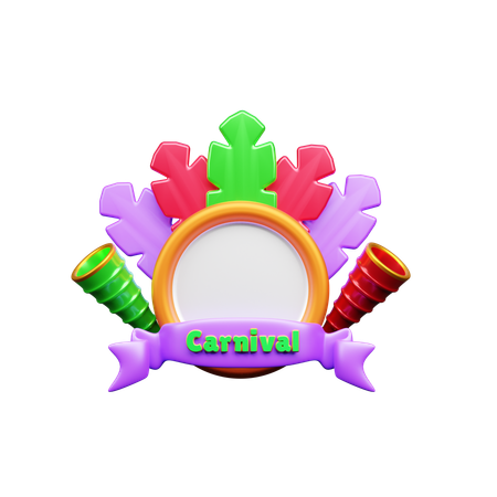 Carnaval  3D Icon