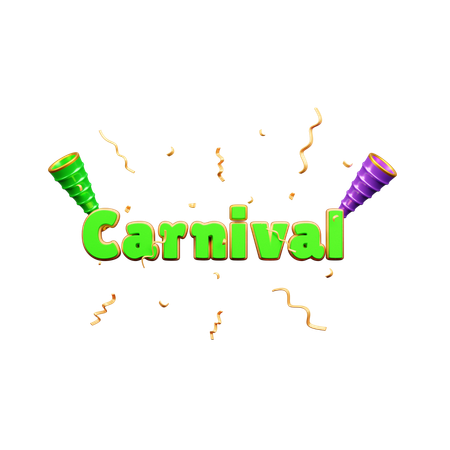 Carnaval  3D Icon