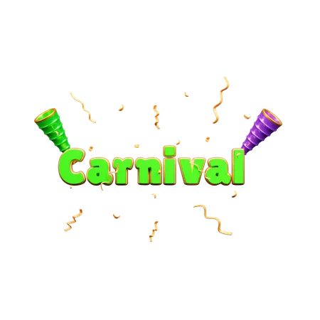 Carnaval  3D Icon