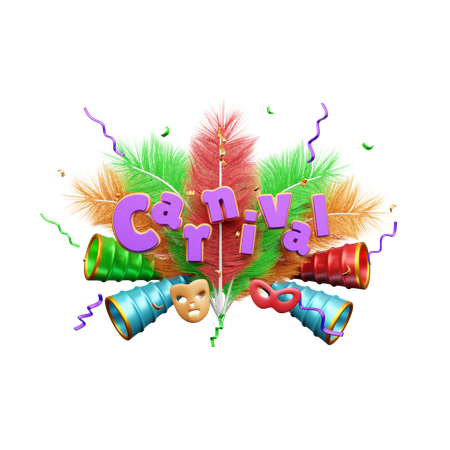 Carnaval  3D Icon