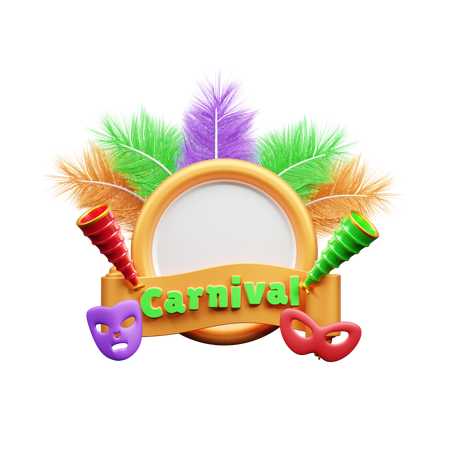 Carnaval  3D Icon