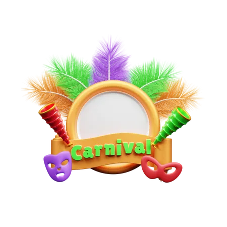 Carnaval  3D Icon