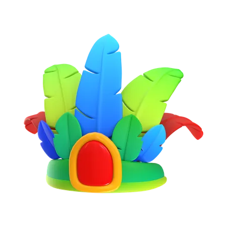 Couronne de carnaval  3D Icon