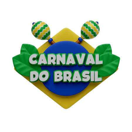 Carnaval Do Brasil  3D Icon