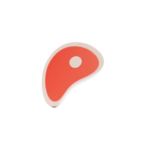 Carne  3D Icon