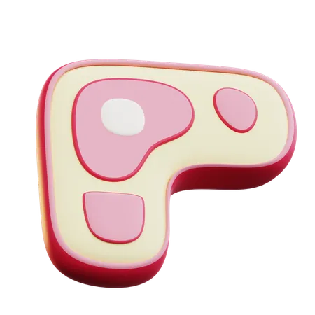 Carne  3D Icon