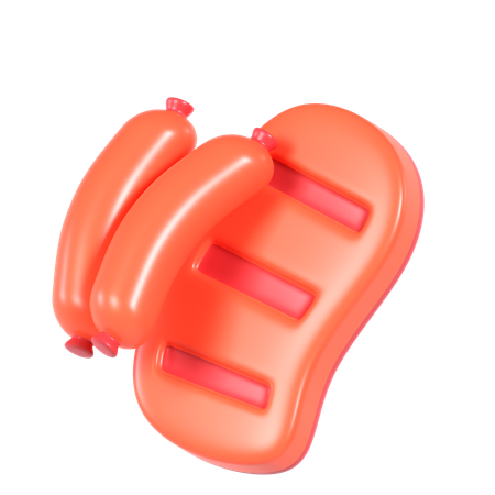 Carne  3D Icon