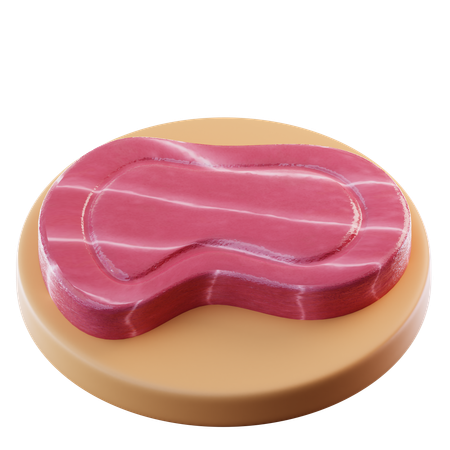 Carne bovina  3D Icon