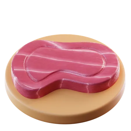 Carne bovina  3D Icon