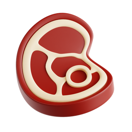 Carne  3D Icon