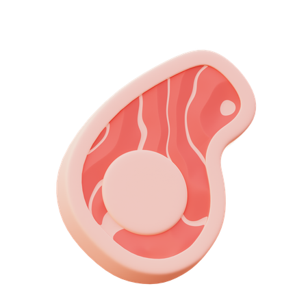 Carne  3D Icon