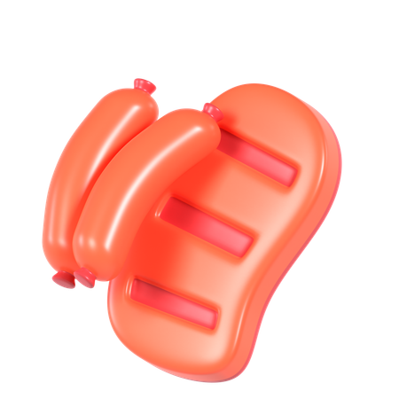Carne  3D Icon