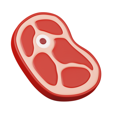 Carne  3D Icon