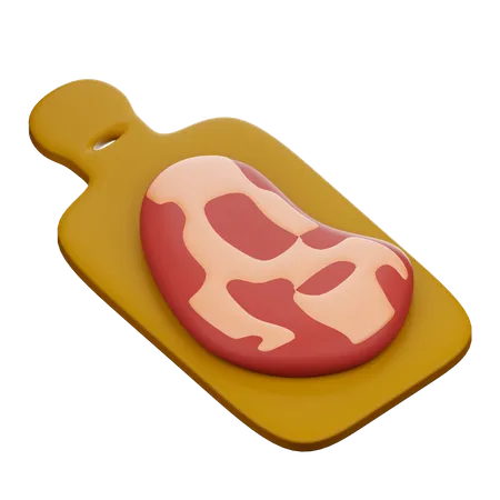 Carne  3D Icon