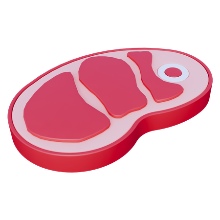 Carne  3D Icon