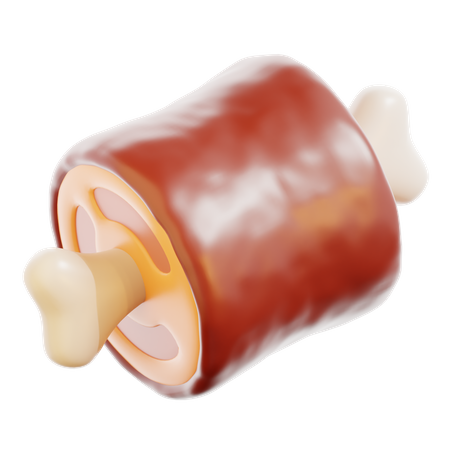 Carne  3D Icon