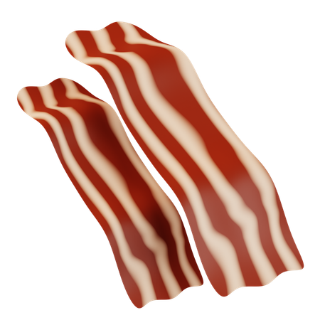 Carne de bacon  3D Icon