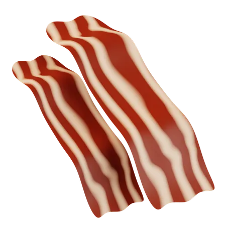 Carne de bacon  3D Icon